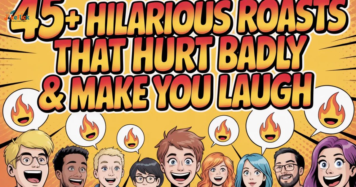 Hilarious Roasts That Hurt Badly