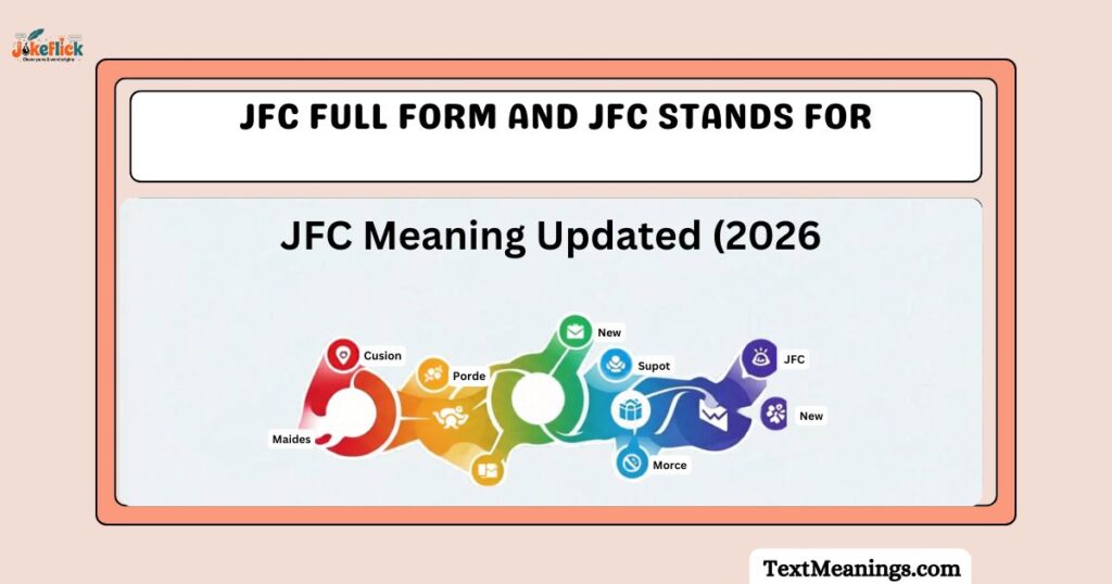 JFC Full Form and JFC Stands For