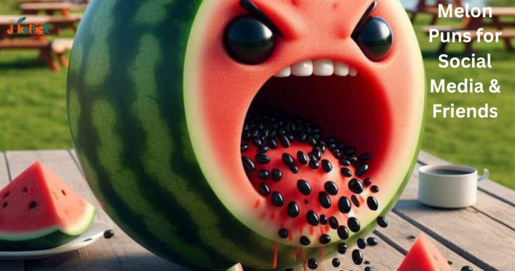 Melon Puns for Social Media & Friends
