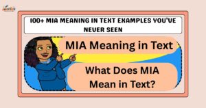 MIA Meaning in Text