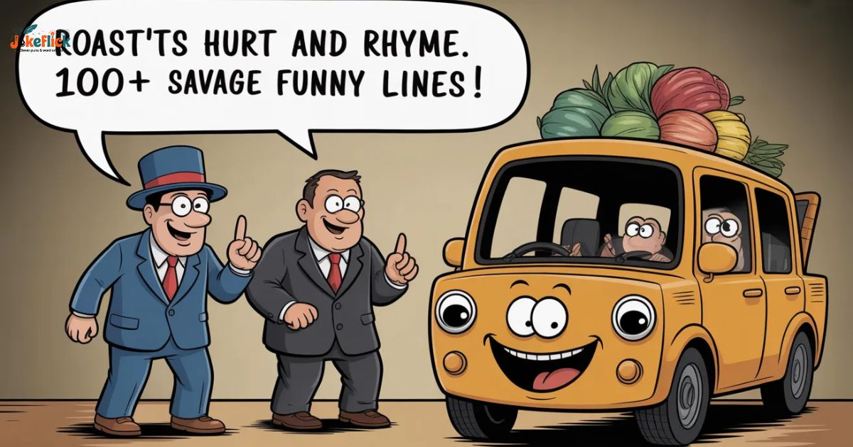 Roasts That Hurt and Rhyme