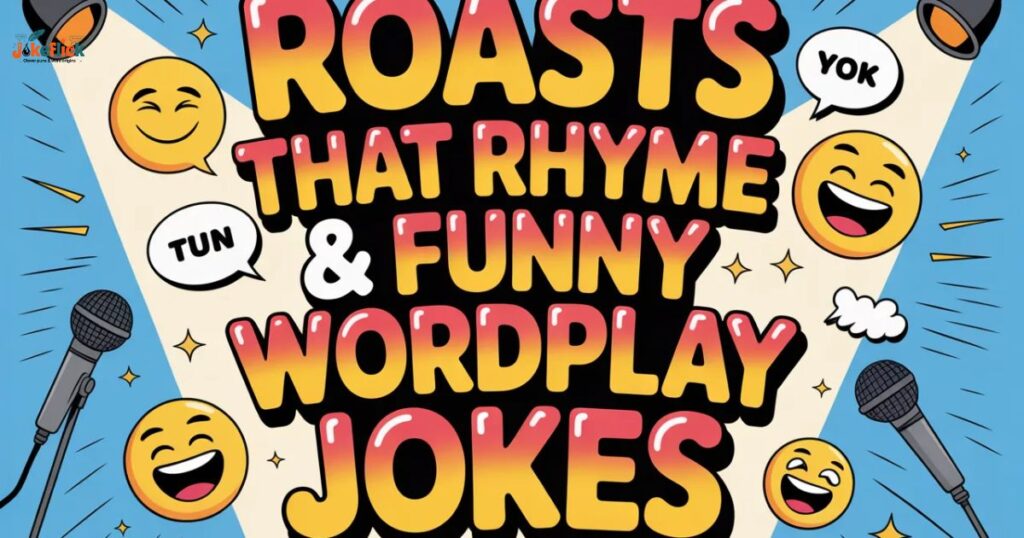 Roasts That Rhyme & Funny Wordplay Jokes