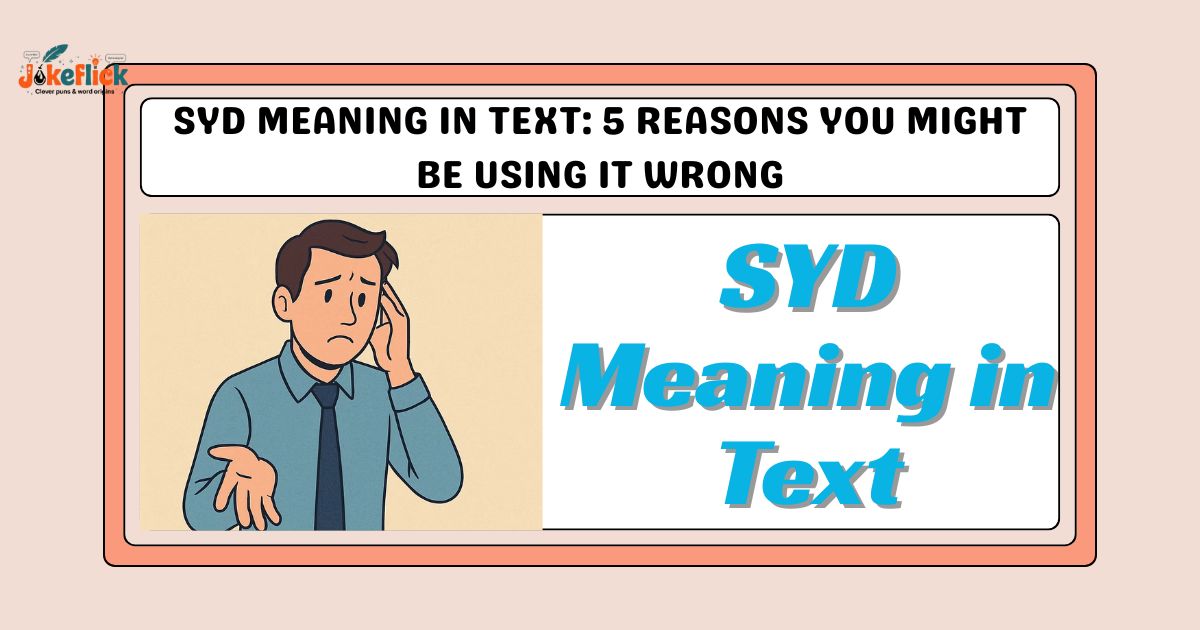 SYD Meaning in Text