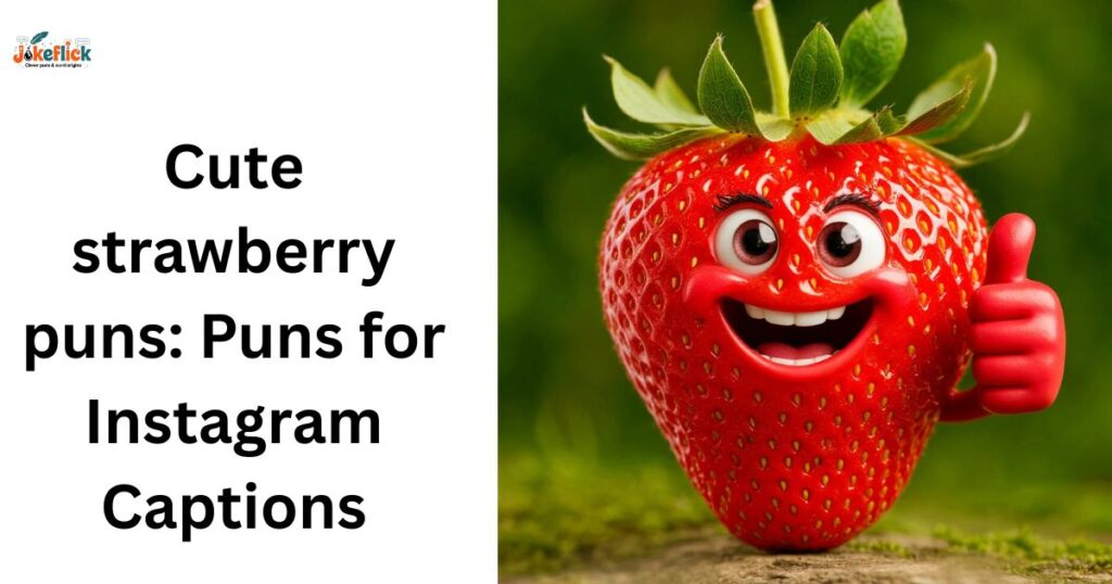 Cute strawberry puns
