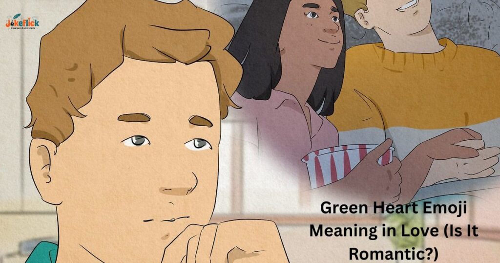 Green Heart Emoji Meaning in Love