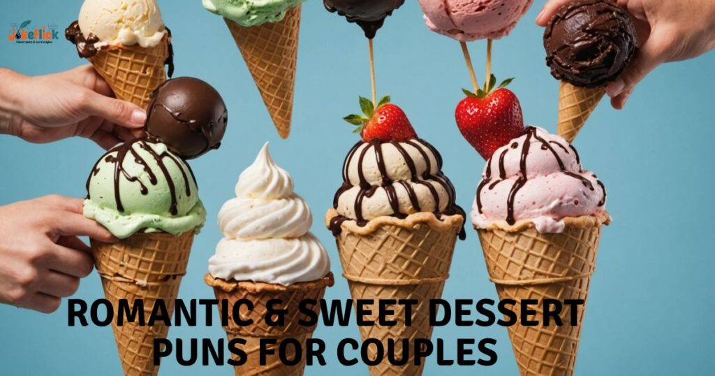 Romantic & Sweet Dessert Puns for Couples