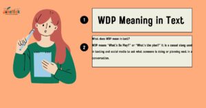 WDP Meaning in Text