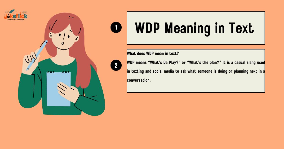 WDP Meaning in Text
